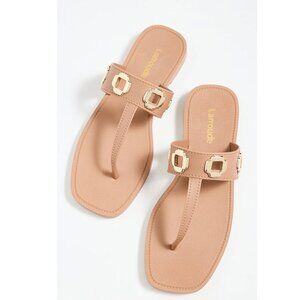 Larroude Milan Jelly Thong Sandals Sz 8/9